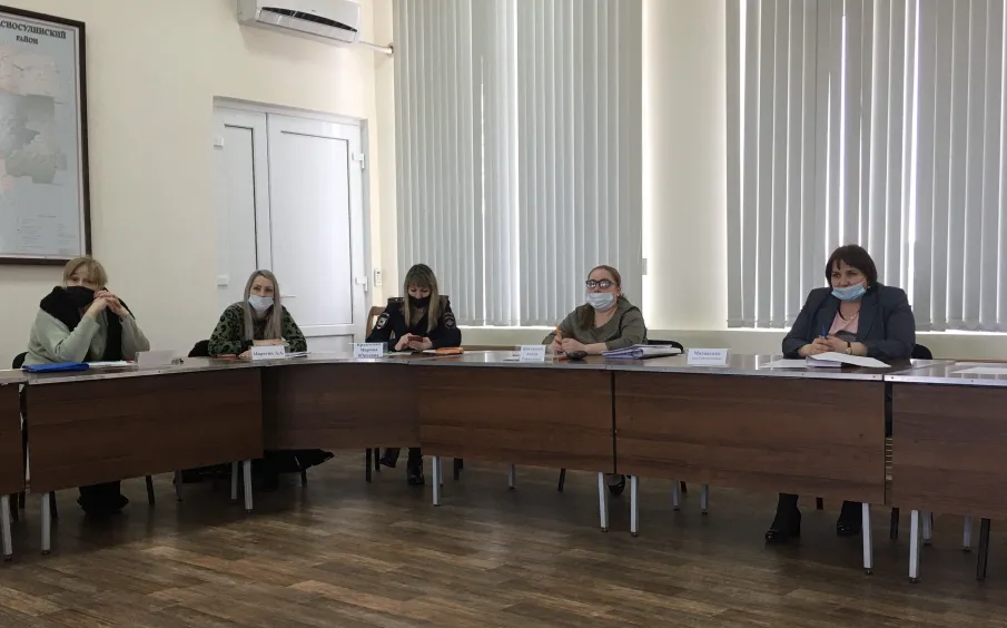 22.12.2020 состоялось заседание районной межведомственной комиссии по делам несовершеннолетних и защите их прав
