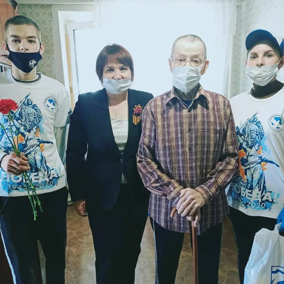 Поздравления Ветеранов Великой Отечественной войны начались...