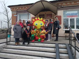 17 марта в сельских поселениях Красносулинского района социальные работники ЦСО провожали зиму и встречали весну