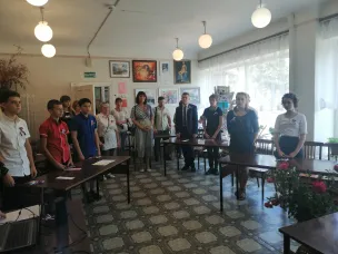 Прошла торжественная церемония вручения паспортов молодым гражданам Российской Федерации, достигшим 14-летнего возраста