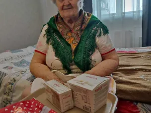Благотворительная акция Добро с доставкой на дом
