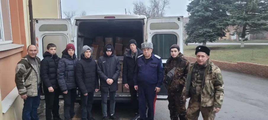 Доставка гуманитарной помощи бойцам Стрелкового батальона 2716