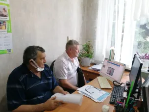 Прошел личный прием главы Администрации района Альшенко Н.А.   с жителями района