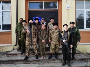 Автопробег в поддержку Президента РФ