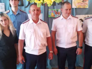 Воспитанникам детского сада со статусом «казачье»  №5 «Солнышко» подарили новую форму!