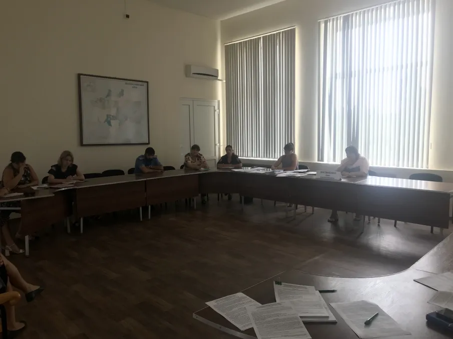 30.07.2019 прошло заседание комиссии по делам несовершеннолетних и защите их прав
