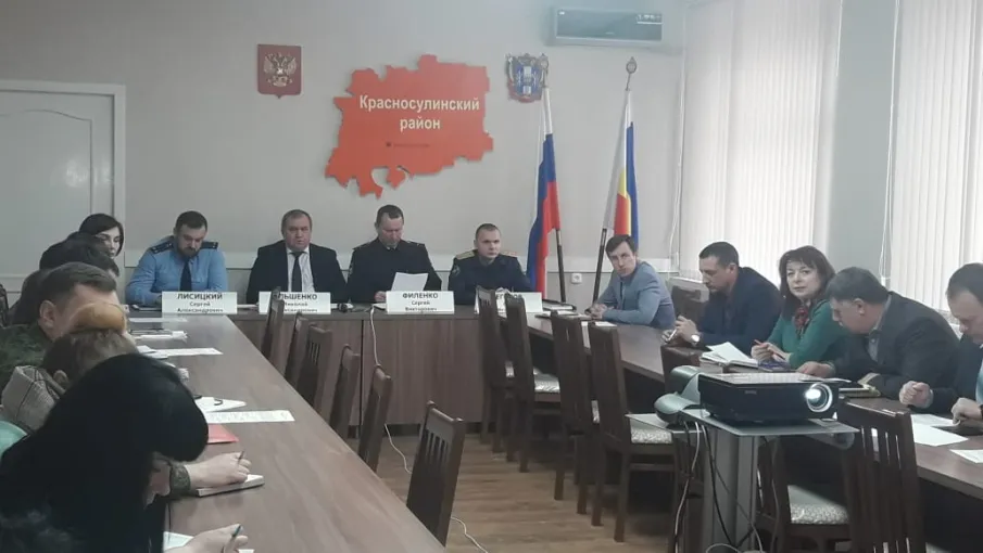 Заседание областной антитеррористической комиссии Ростовской области
