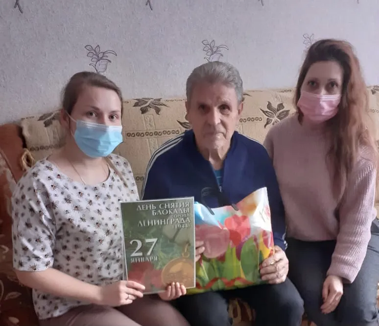 В рамках Всероссийской акции «Блокадный хлеб»