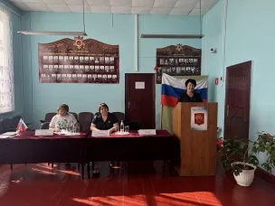 Состоялся отчет и.о.главы Администрации Табунщиковского сельского поселения Бураковой С. Г. за I – полугодие 2026 года