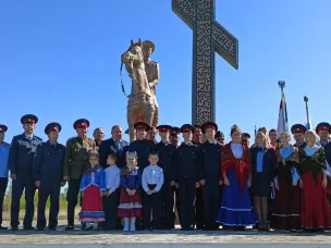 Капсулу времени с посланием потомкам заложили в городе Красный Сулин 20 сентября 2022 года
