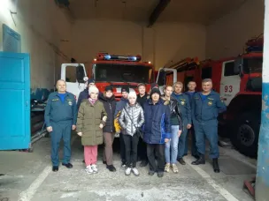 Экскурсия в пожарную часть