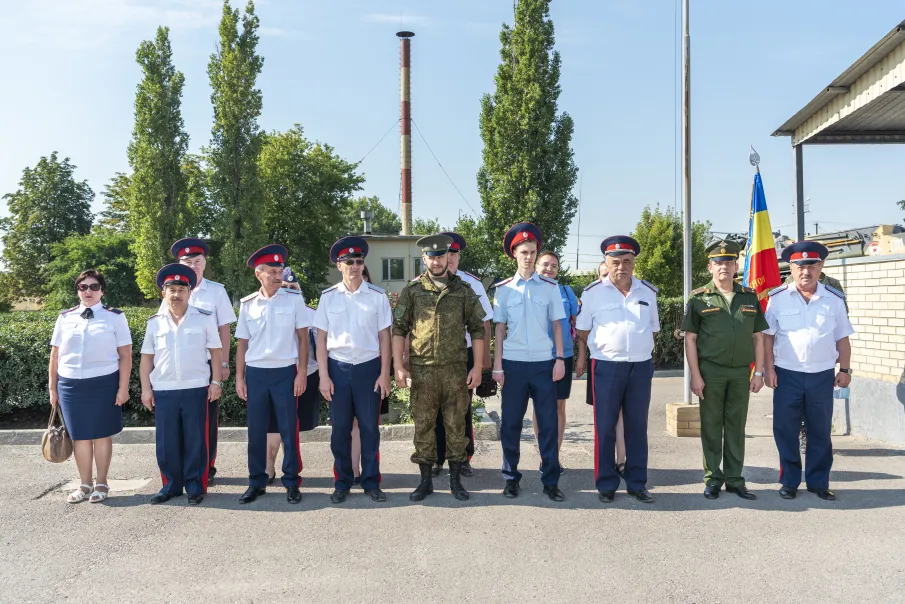 Казачья рота продолжает оттачивать воинское мастерство