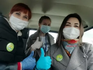 ВОЛОНТЕРСКИЕ ОТРЯДЫ СОВМЕСТНО С ПЕДАГОГАМИ- ВОЛОНТЕРАМИ ДОСТАВИЛИ ПРОДУКТОВЫЕ НАБОРЫ ДЕТЯМ