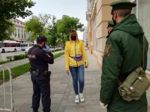 С начала введения в регионе ограничительных мер полицейскими составлено на нарушителей свыше 10 тыс. административных протоколов