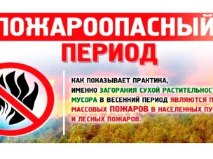 Правила поведения в пожароопасный период (пал сухой травы и отдых на природе)