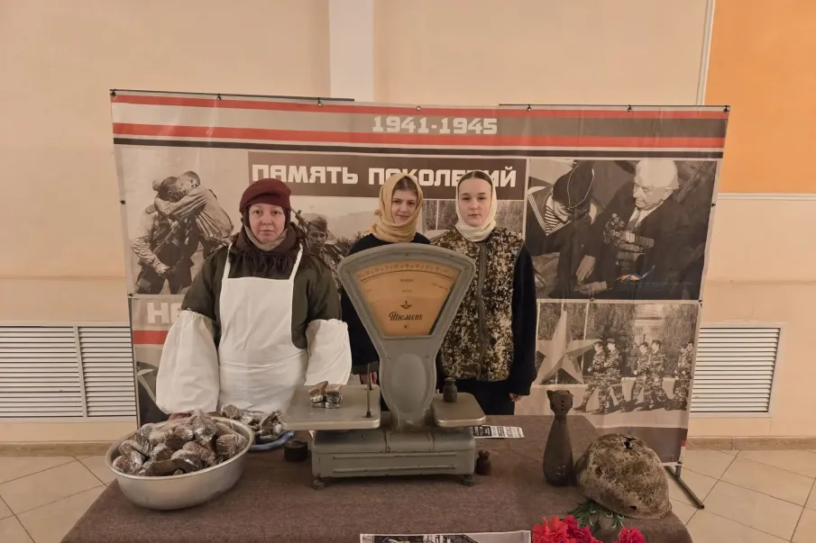 125 граммов жизни. Акция «Блокадный хлеб» в Красном Сулине