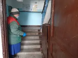 В районе продолжается санитарная обработка общественных пространств