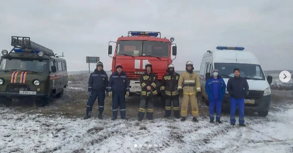 Тренировочный день красносулинских спасателей завершен