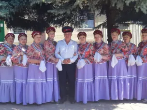 3 июня 2023 года народный казачий хор «Станичники» Красносулинского района, принял участие в областном отборочном этапе Всероссийского фольклорного конкурса «Казачий круг»