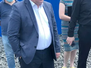 Николай Альшенко убедился в высоких темпах строительства СДК