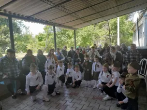 Поздравление с Днем Победы в социально-реабилитационных отделениях