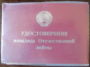 Кто относится к категории - Инвалиды Великой Отечественной войны и инвалиды боевых действий