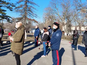 Возложение цветов в честь освобождения Красносулинской земли от фашисткой оккупации