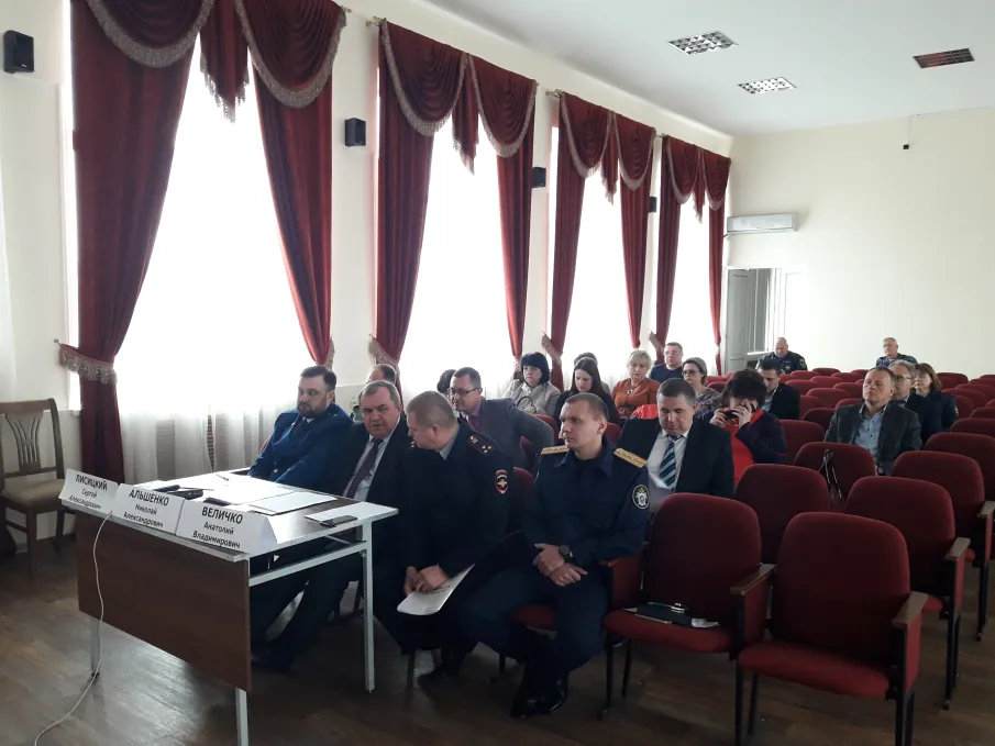 В Администрации района прошло заседание постоянно действующего координационного совещания по обеспечению правопорядка в Ростовской области в режиме видеоконференции