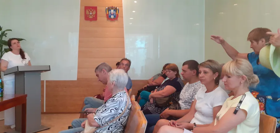 Состоялся отчет главы Администрации Ударниковского сельского поселения  перед жителями поселения об итогах деятельности за 1-е полугодие 2022 года