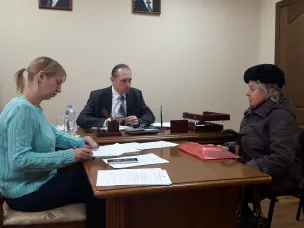 Состоялся прием граждан руководителем Региональной службы по тарифам Ростовской области
