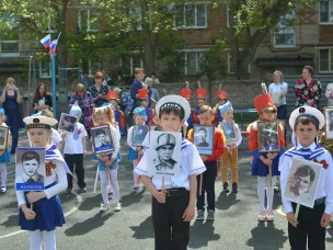 Праздник  Дня Победы в детском саду «Искорка»