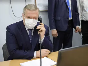 Василий Голубев: «Центры мониторинга ситуации по коронавирусу обрабатывают до 3000 звонков в сутки»