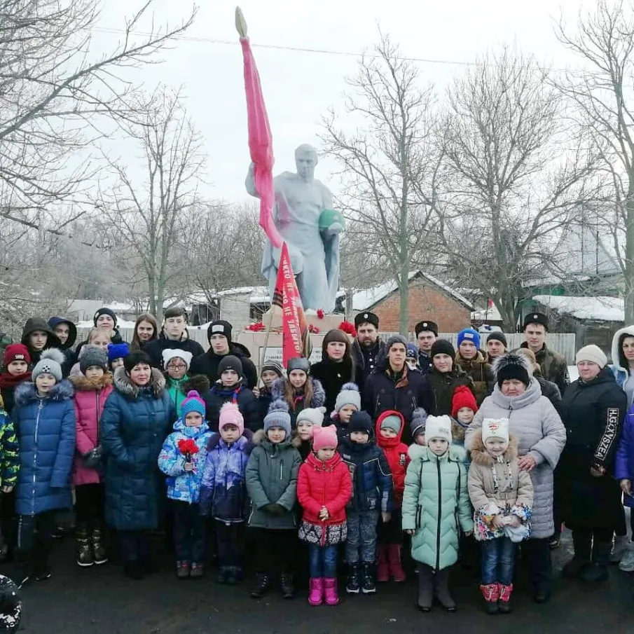 Награждение ветеранов и митинг в Ударниковском поселении прошли 14 февраля