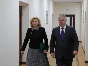 Губернатор обсудил с уполномоченным по правам человека в РФ Татьяной Москальковой вопросы работы ПВРов