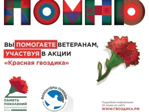 «Красная гвоздика» - символ благодарности Ветеранам