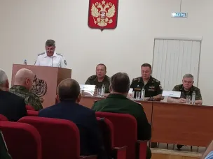 16 июля 2022 в г. Батайск было проведено совещание –  «Подведения итогов весеннего призыва казаков на военную службу».