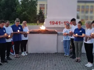 Международная акция «Огненные картины войны» | Свеча Памяти