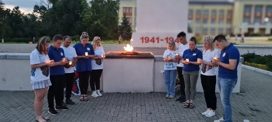 Международная акция «Огненные картины войны» | Свеча Памяти