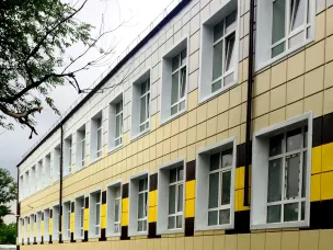 Строительно-монтажные работы в Чичеринской школе в стадии завершения