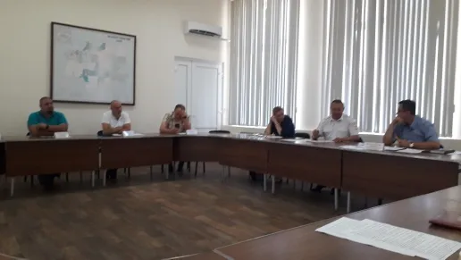 В Администрации района 20.08.2019 состоялось заседание комиссии по безопасности дорожного движения