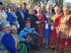 Делегация Красносулинского района приняла участие в праздновании «Дня урожая – 2019»