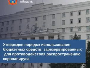 Утвержден порядок использования бюджетных средств, зарезервированных для противодействия распространению коронавируса
