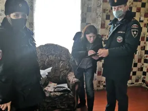 Прошел очередной рейд, направленный на проверку неблагополучных семей