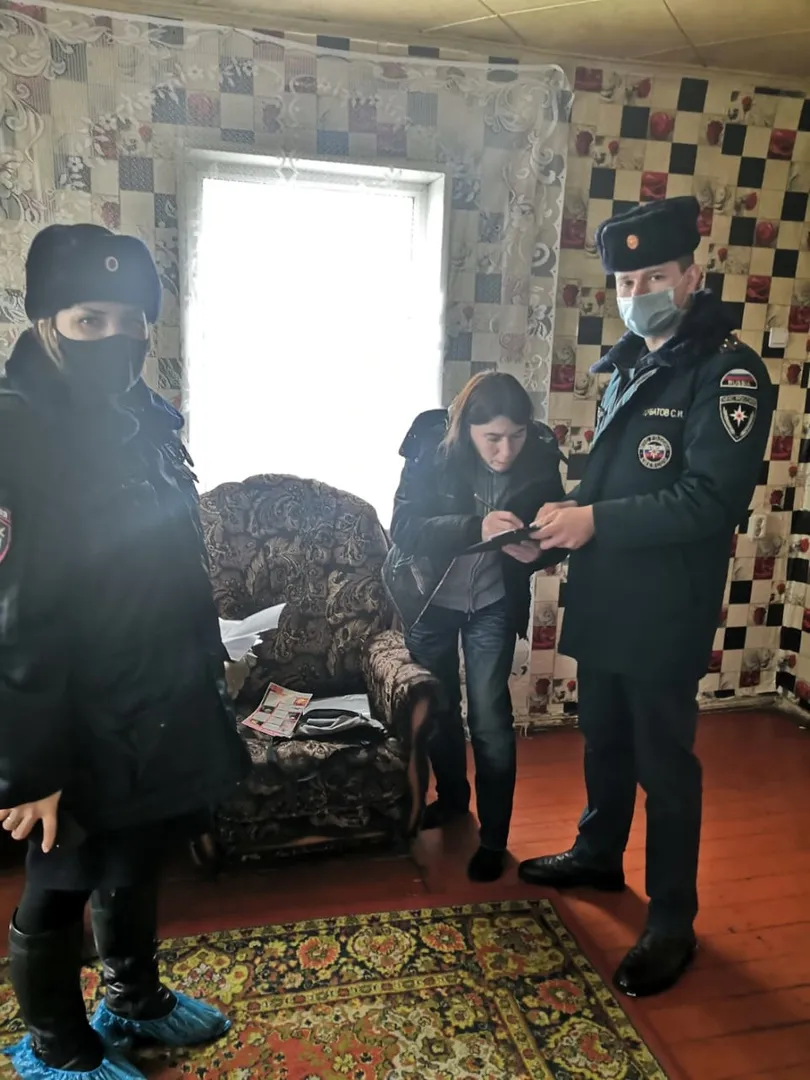 Прошел очередной рейд, направленный на проверку неблагополучных семей