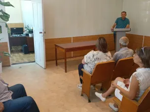 Состоялся отчет главы Администрации Ударниковского сельского поселения Гайдука  Д.В. о проделанной работе за I полугодие 2026 года