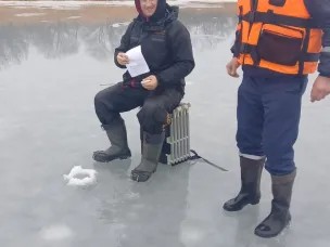 Правила безопасности на зимней рыбалке