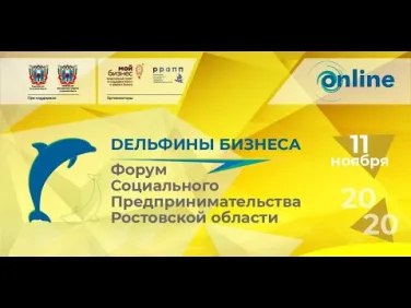 Дельфины бизнеса - форум социального предпринимательства Ростовской области
