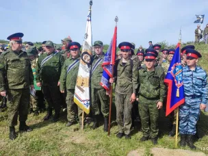 13 мая  в Белокалитвенском районе Ростовской области в честь 78-й годовщины  Победы  в Великой Отечественной Войне и 270-летия атамана Матвея Платова, около 2 тысяч донских казаков приняли участие в военно-полевом выходе