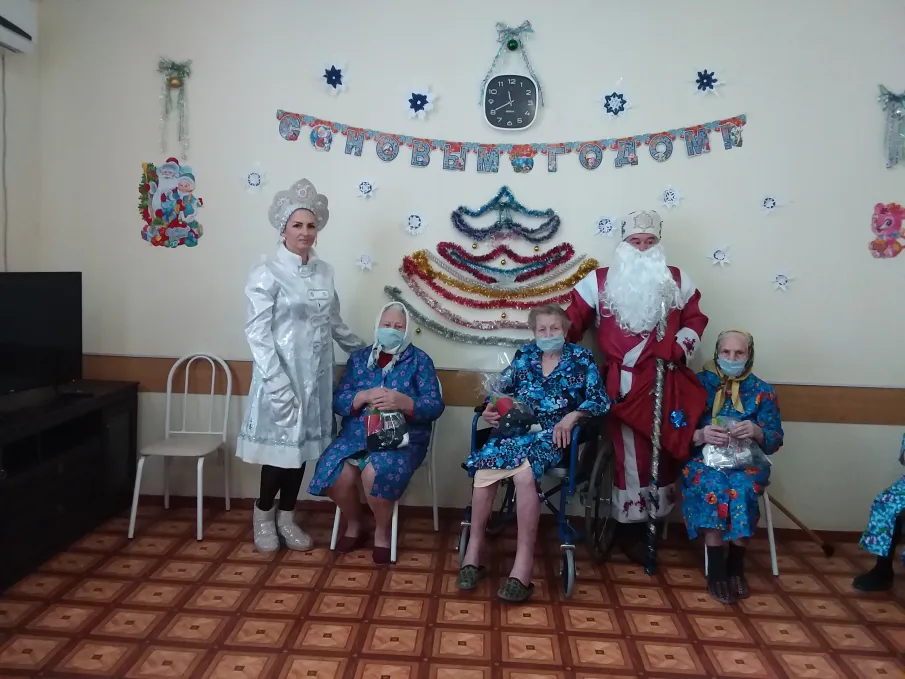 Новый год в социально-реабилитационных отделениях