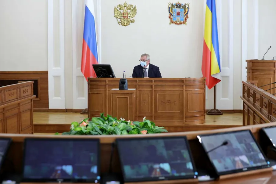 Заседание регионального штаба по координации деятельности по предупреждению завоза и распространения новой коронавирусной инфекции на территории Ростовской области